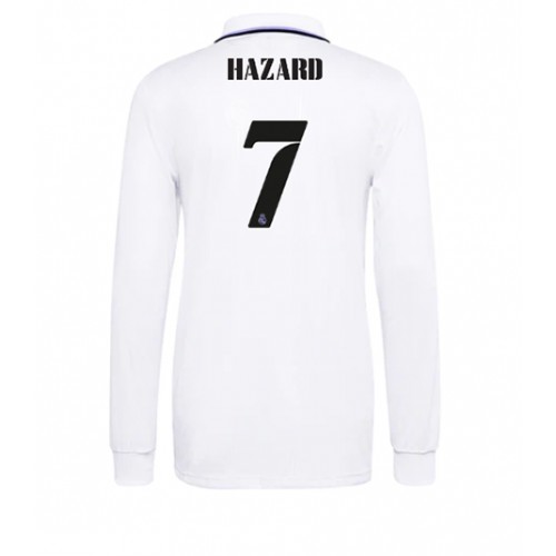 Real Madrid Eden Hazard #7 Hjemmedrakt 2022-23 Langermet Real Madrid Eden Hazard #7 Hjemmedrakt 2022-23 Langermet
